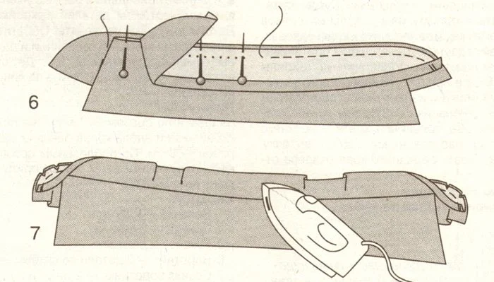 Как пришить воротник-стойку