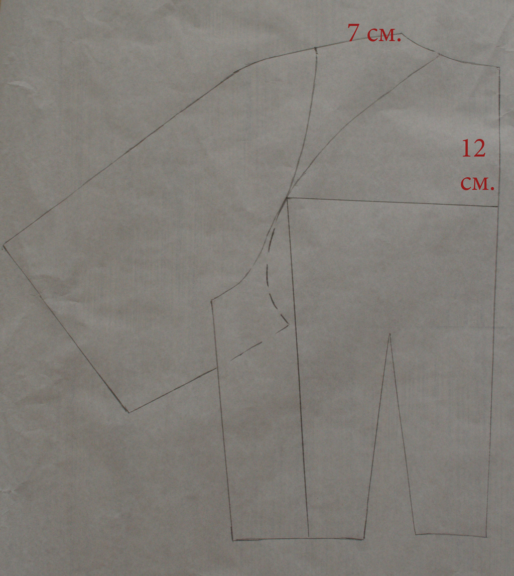 7 выкроек из старых журналов с рукавом реглан, подборка.