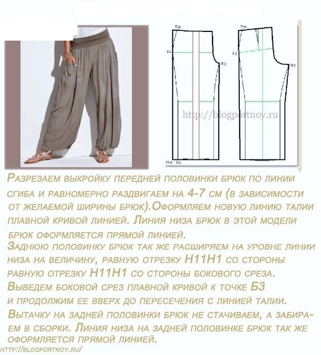 Выкройка № 1
