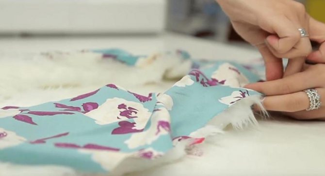 Как пришить подкладку к жилету из меха?