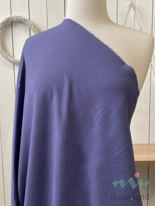 KRS0069 Хлопок крэш цвета «Королевский синий» (126)