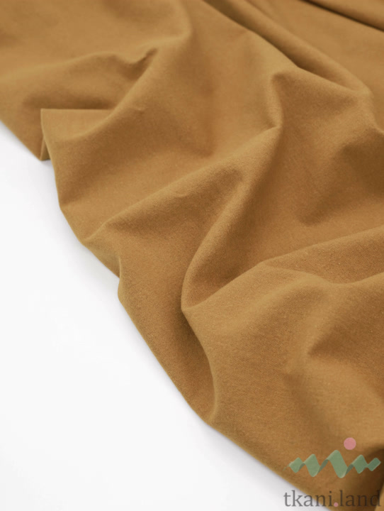 FL0384 Фланель однотонная миндальный кофе  (89)