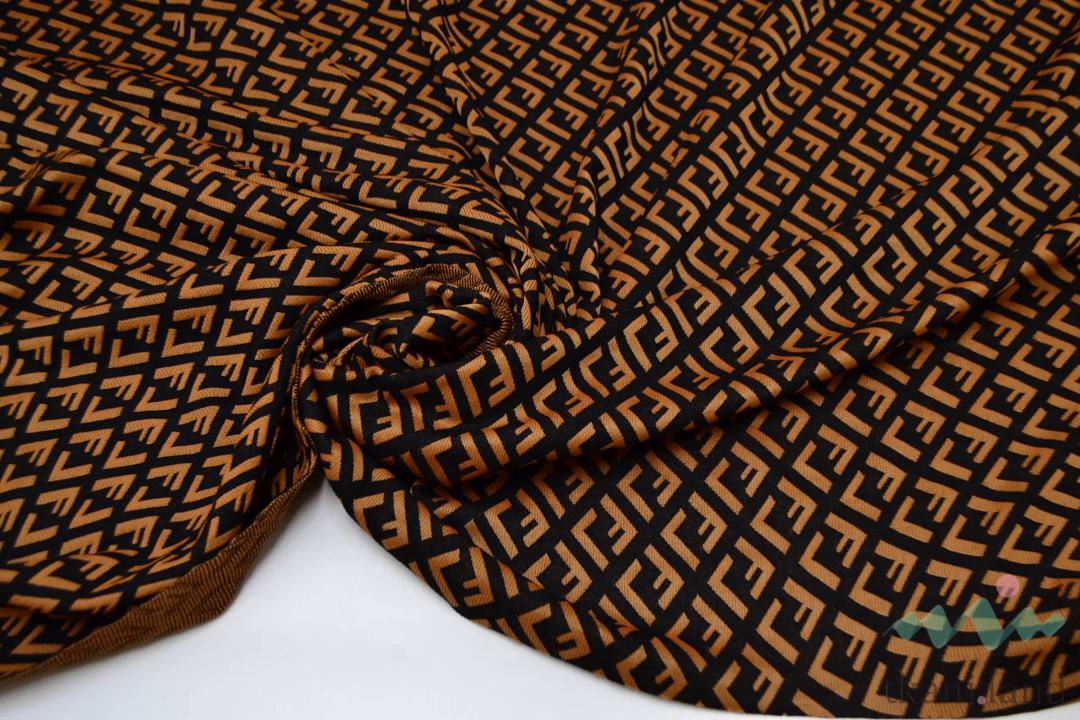 VZ0004 Вязаный трикотаж «Фенди» на медном