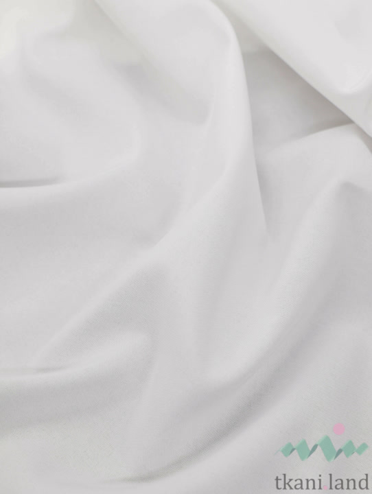 GABT0002 Габардин костюмная ткань цвет «Белый» (2)