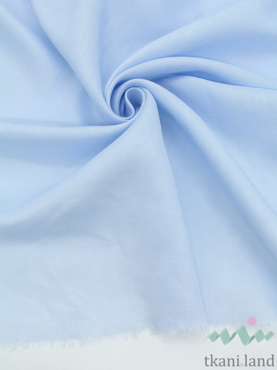 LNT0001 Лён с тенселем цвет «Голубой» (8026-6)