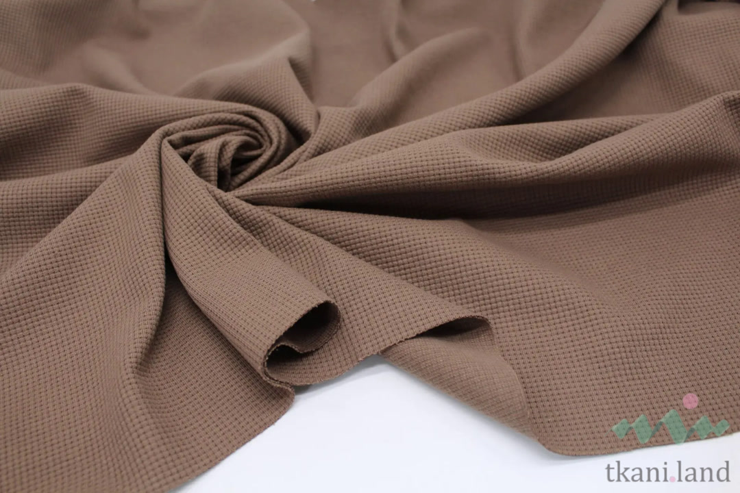 VAF0004 Вафельное полотно цвет «Коричневый» (11)