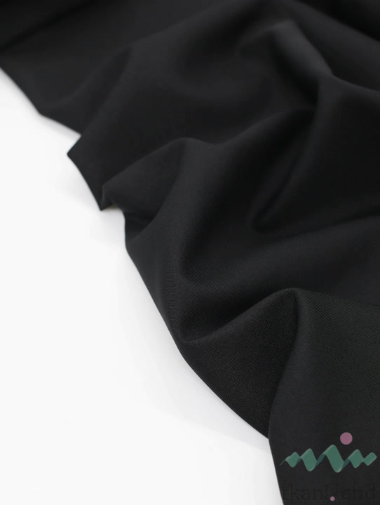 GABT0007 Габардин костюмная ткань цвет «Черный» (17)