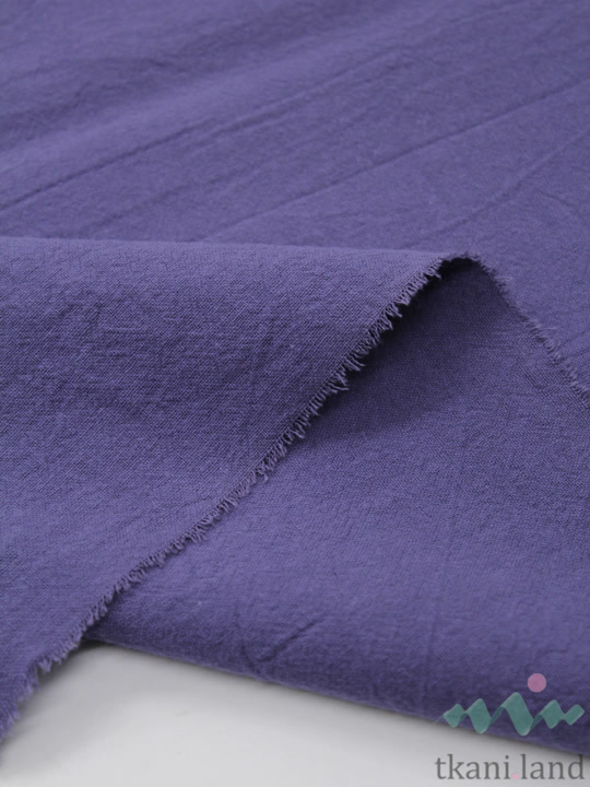 KRS0069 Хлопок крэш цвета «Королевский синий» (126)