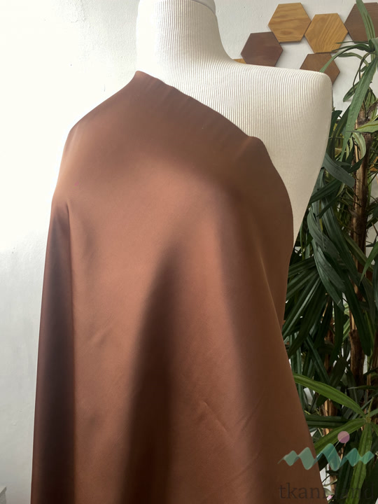 ARM0037 Шелк Армани плотный цвет «Шоколад» (108)