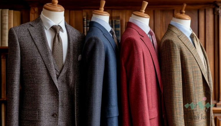 Костюмные ткани: виды, состав и как правильно выбрать материал для пошива костюма