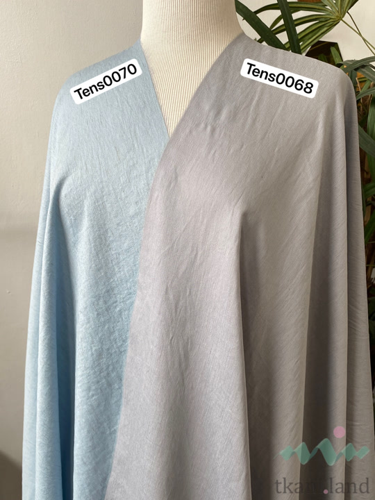 TENS0068 Тенсель костюмный Серо-голубой (19)