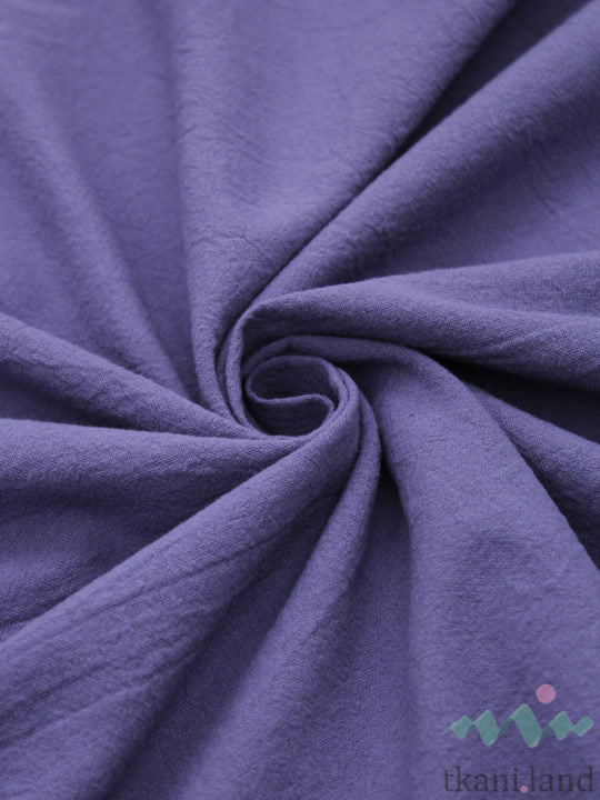 KRS0069 Хлопок крэш цвета «Королевский синий» (126)