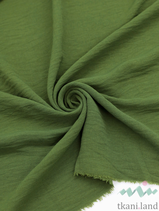 LJ0008 Лен искусственный Манго жатка хаки (89)