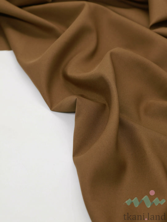 GABT0004 Габардин костюмная ткань цвет «Шоколад» (8)