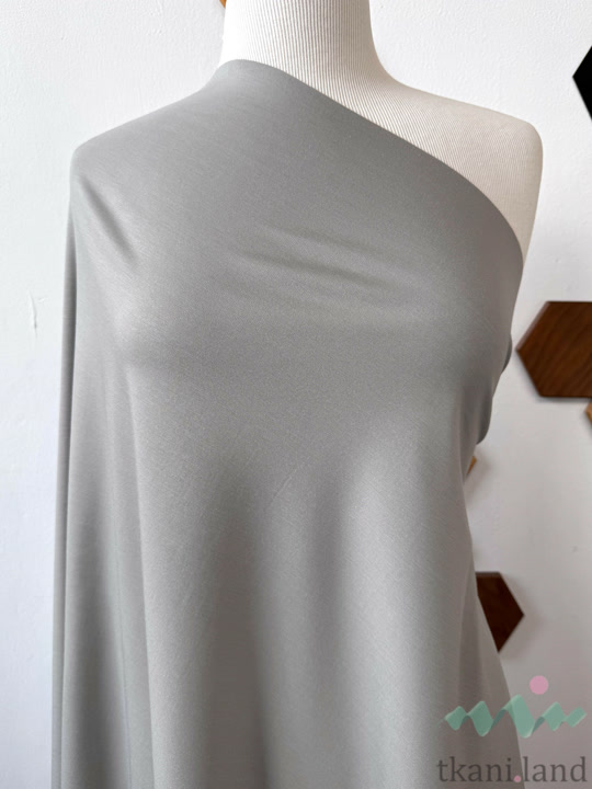 TP0056 Трикотажное полотно Джерси 240г Серый (6)