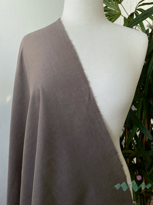 KAN0055 Конопляная ткань цвет «Каменный» (87)