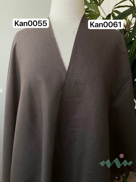 KAN0055 Конопляная ткань цвет «Каменный» (87)