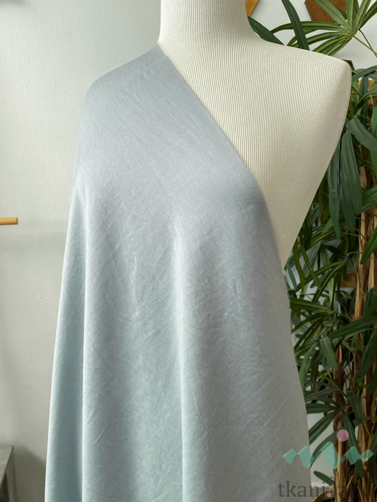 TENS0068 Тенсель костюмный Серо-голубой (19)