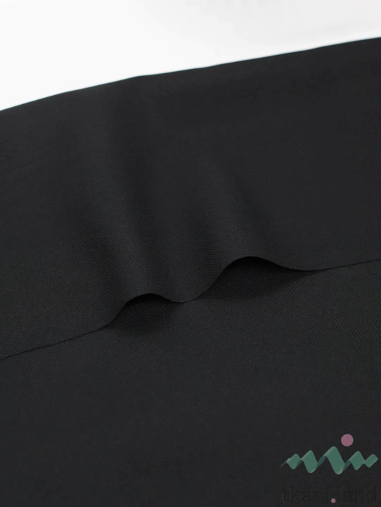 GABT0007 Габардин костюмная ткань цвет «Черный» (17)