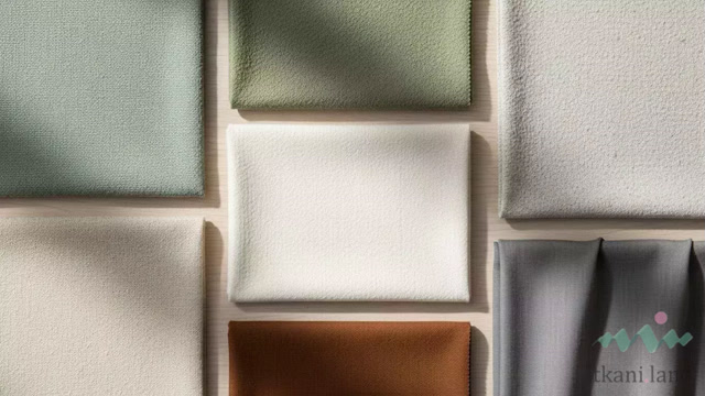 Образцы тканей с добавлением крапивы