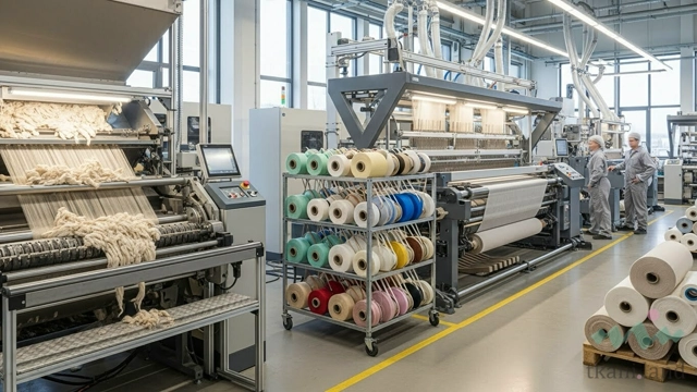 Производство тенселя со льном