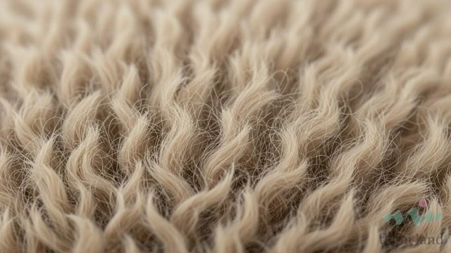 Текстура экомеха каракуль