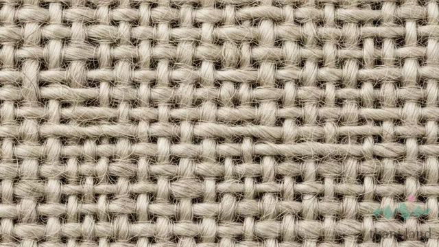 Текстура ткани из крапивы крупным планом