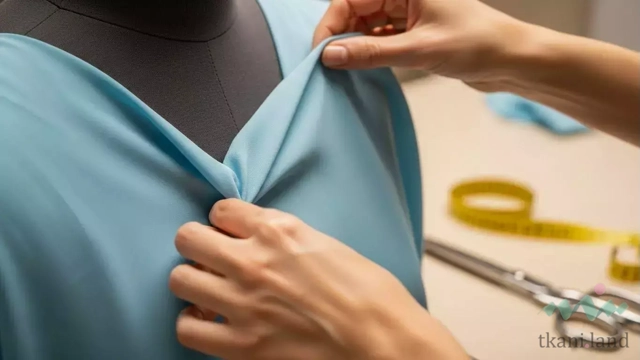 Работа с тканью тенсель: советы специалиста