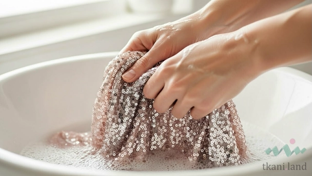 Отзывы о ткани с блестками