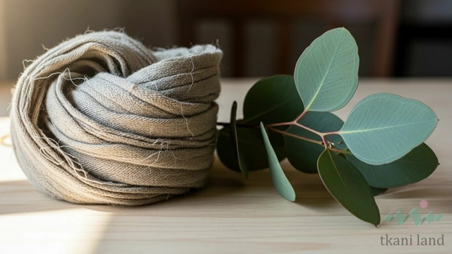 История ткани лен с тенселем