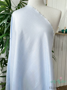 LNT0001 Лён с тенселем цвет «Голубой» (8026-6)