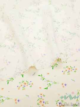 SF0028 Шифон букетик на молочном