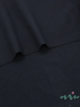 S0222 Вареный (стираный) хлопок с эффектом крэш «Черный»