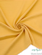 LJ0004 Лен искусственный Манго жатка горчица  (27)