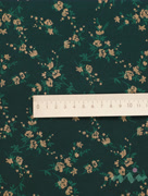 FL0243 Фланель «Букет полевых цветов на темно-зеленом»