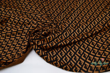 VZ0004 Вязаный трикотаж «Фенди» на медном