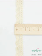 KR0081_n Кружево хлопковое цвет Бежевый шир.1,5см №81