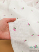 M0402 Муслин двухслойный «Букетик лаванды»