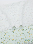 SF0026 Шифон мелкие желтые цветочки