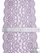 KB0026_n Кружево-стрейч цвет Пыльно-коричневый шир.190мм