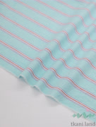 S0229 Вареный (стираный) хлопок с эффектом крэш «Полоска светло-голубая»